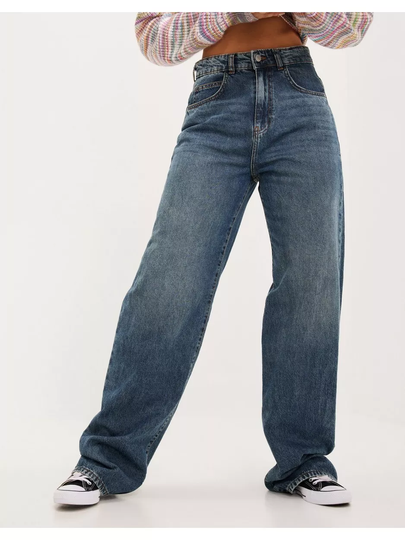 Noisy May Nmjosie Hw Baggy 90S Jeans AZ218MB Baggy jeans Medium Blue Denim