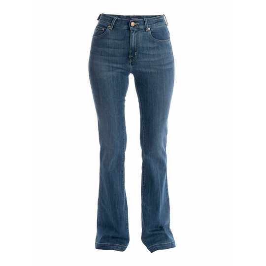 Jacob Cohën - Flare Jeans - Blå - Dam - Storlek: W32,W34,W30