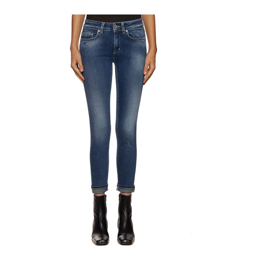Dondup - Skinny Jeans - Blå - Dam - Storlek: W29,W28