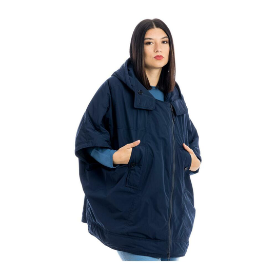 Aspesi - Capes och Ponchos - Blå - Dam - Storlek: M