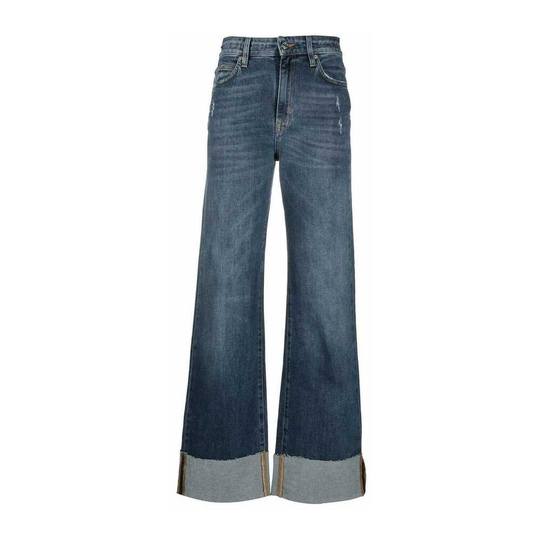 Iceberg - Boyfriend Jeans - Blå - Dam - Storlek: W26,W28,W27,W25