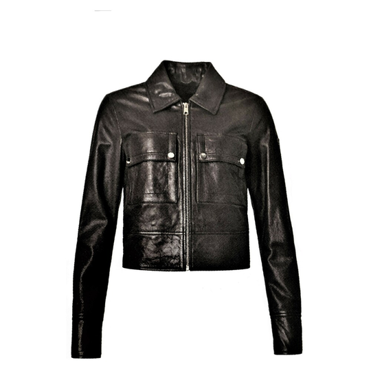 Rockandblue - Läderjackor - Blå - Dam - Storlek: Xl,L,M