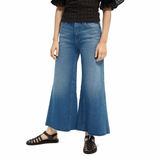 Scotch & Soda - Boyfriend Jeans - Blå - Dam - Storlek: W29,W26,W27,W30,W28