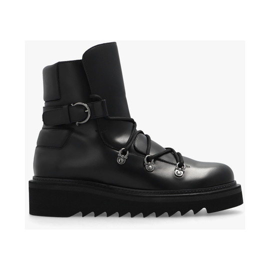 Salvatore Ferragamo - Boots - Svart - Dam - Storlek: 39 1/2 Eu,40 Eu,39 Eu,37 1/2 Eu,38 Eu,38 1/2 Eu,37 EU