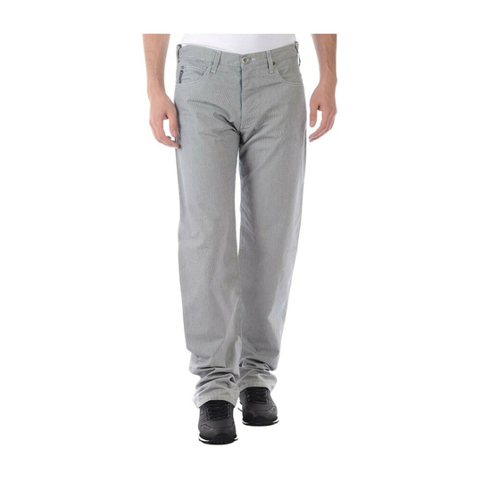 Armani Jeans - Straight - Vit - Herr - Storlek: L