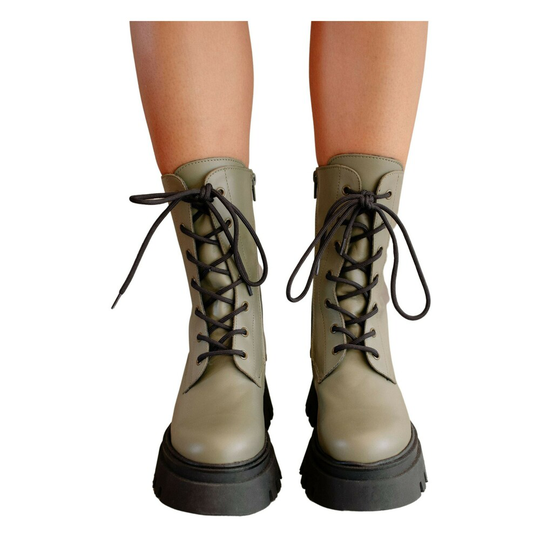 Alohas - Boots - Grön - Dam - Storlek: 37 EU
