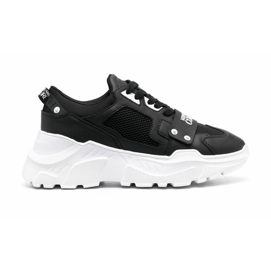 Versace Jeans Couture - Sneakers - Svart - Herr - Storlek: 42 Eu,41 Eu,43 Eu,44 Eu,40 Eu,39 EU