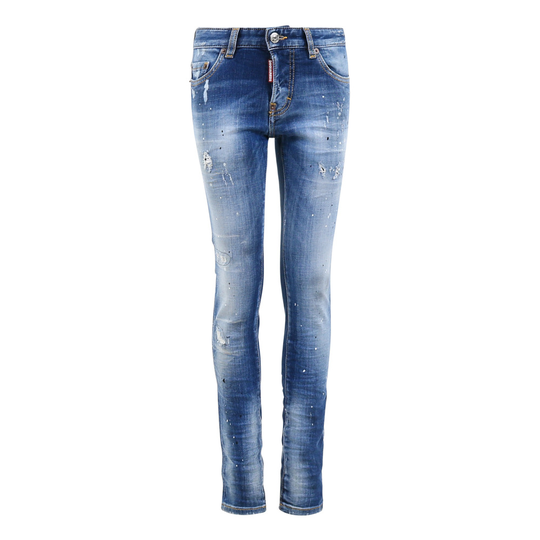 Dsquared2 - Jeans - Blå - Pojke - Storlek: 176 Cm,152 Cm,140 CM