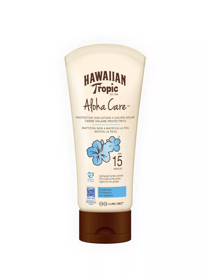 Hawaiian Tropic Aloha Care SPF15 180 ml Solkräm Clear