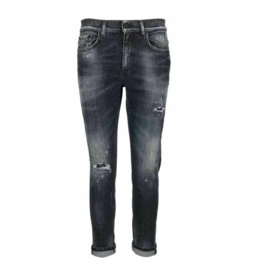 Dondup - Jeans - Svart - Dam - Storlek: W30