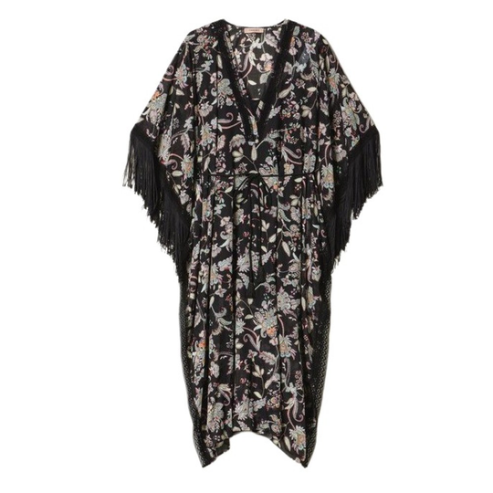 Twinset - Capes och Ponchos - Svart - Dam - Storlek: L/Xl