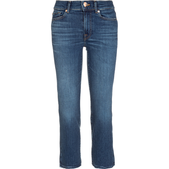 7 For All Mankind - Jeans - Blå - Dam - Storlek: W25,W26