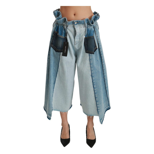 Dolce & Gabbana - Boyfriend Jeans - Blå - Dam - Storlek: S,Xs