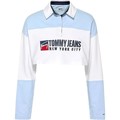 T-shirts med korta ärmar Tommy Jeans POLO CORTO AZUL MUJER DW0DW13430