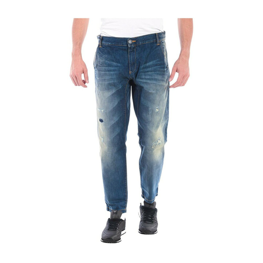 Armani Jeans - Straight - Blå - Herr - Storlek: W32,W33,W31