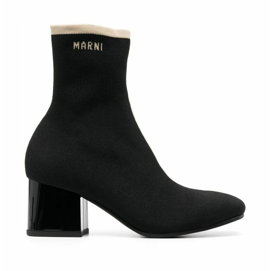 Marni - Boots - Svart - Dam - Storlek: 40 Eu,38 Eu,39 Eu,37 1/2 Eu,38 1/2 EU