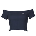 Blusar Tommy Jeans TJW CROP RIB OFF SHOULDER TOP