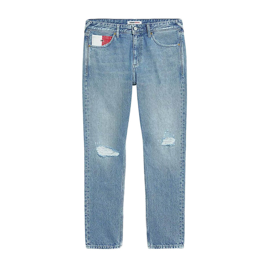 Tommy Jeans - Straight - Blå - Herr - Storlek: W29 L30,W32 L30,W34 L30,W33 L30,W30 L30