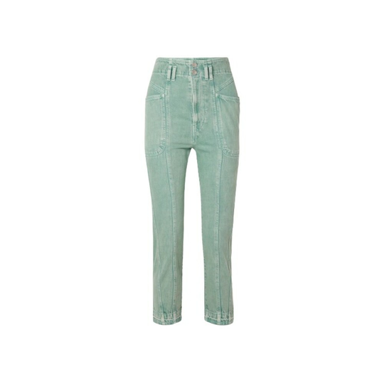 Isabel Marant Étoile - Skinny Jeans - Grön - Dam - Storlek: M,S,Xs,2Xs
