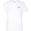 T-shirts med korta ärmar Tommy Jeans CAMISETA BLANCA HOMBRE DM0DM13761