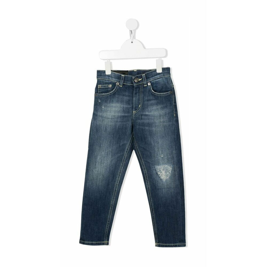Dondup - Jeans - Blå - Pojke - Storlek: 104 Cm,140 Cm,164 Cm,128 Cm,158 Cm,116 Cm,152 CM