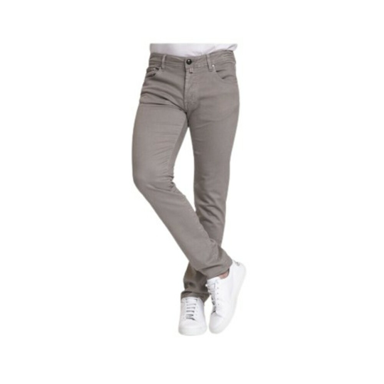 Jacob Cohën - Skinny Jeans - Grå - Herr - Storlek: W36