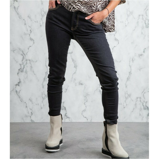 One Teaspoon - Skinny Jeans - Blå - Dam - Storlek: W26,W25