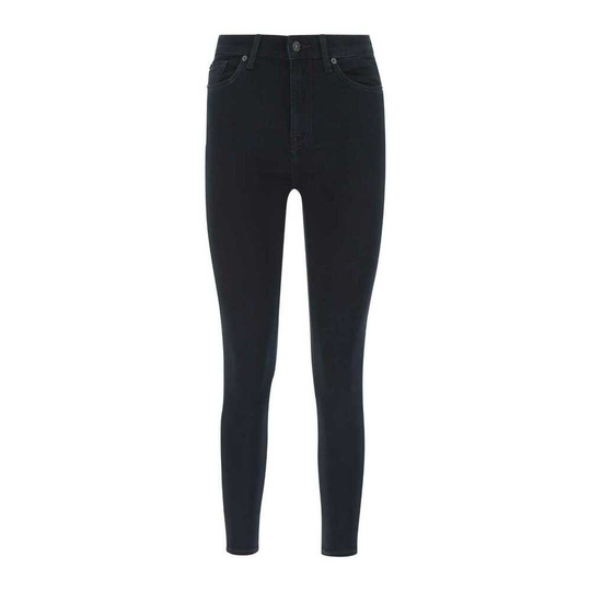 7 For All Mankind - Skinny Jeans - Blå - Dam - Storlek: W24,W26,W28