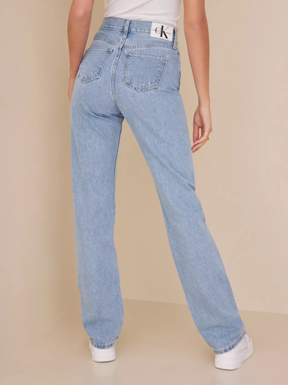 Calvin Klein Jeans - Blue - High Rise Straight