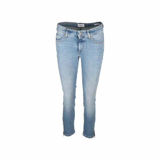 Cambio - Skinny Jeans - Blå - Dam - Storlek: XS