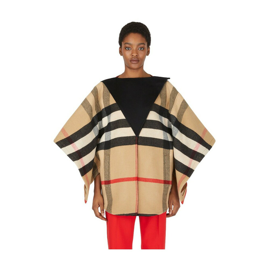 Burberry - Capes och Ponchos - Beige - Dam - Storlek: S,Xs