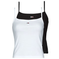 Linnen / Ärmlösa T-shirts Tommy Jeans TJW 2PACK ESSENTIAL STRAP TOP