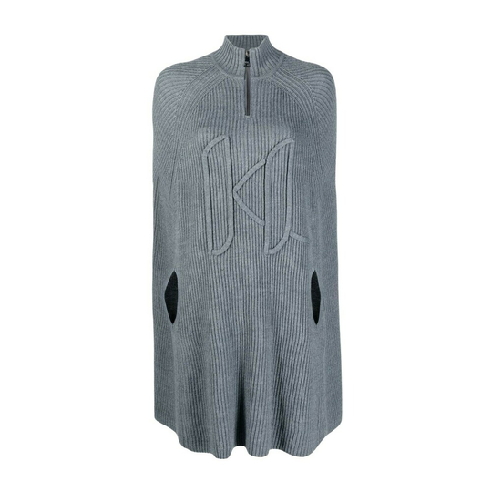 Karl Lagerfeld - Capes och Ponchos - Grå - Dam - Storlek: M,S,Xs
