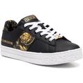 Ballerinor Versace Jeans Couture black gold casual closed flats