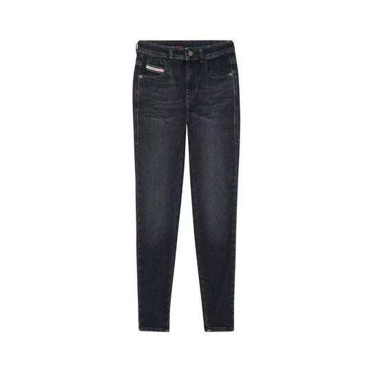 Diesel - Skinny Jeans - Svart - Dam - Storlek: W30,W27,W28,W25,W29,W26