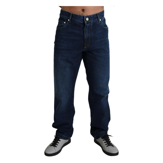 Billionaire - Baggy Jeans - Blå - Herr - Storlek: 4XL