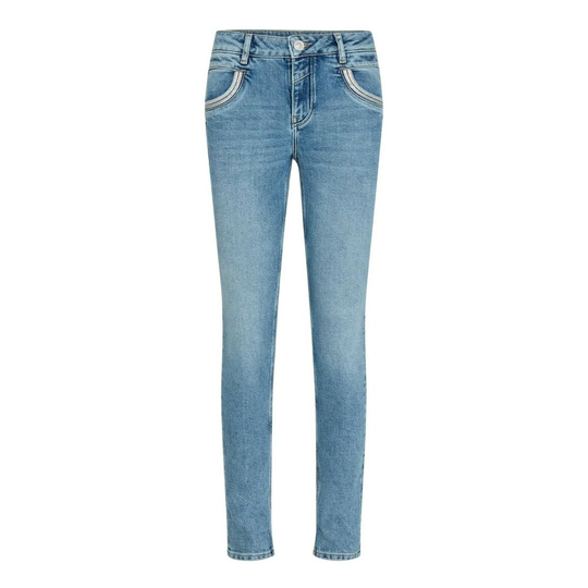 MOS Mosh - Skinny Jeans - Blå - Dam - Storlek: W26,W28,W30,W29,W27,W31,W32