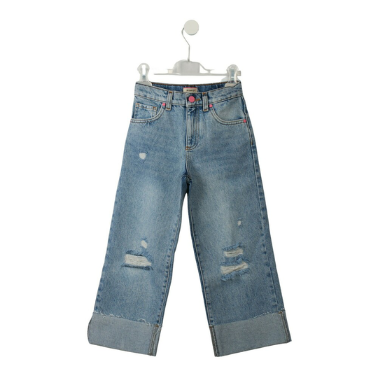 Pinko - Jeans - Blå - Flicka - Storlek: 98 Cm,122 Cm,104 Cm,110 Cm,116 CM