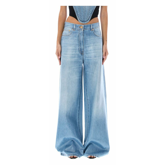 Versace - Boyfriend Jeans - Blå - Dam - Storlek: W27,W26
