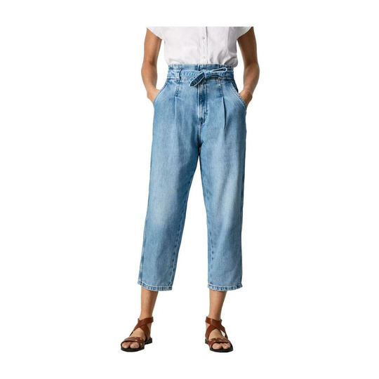 Pepe Jeans - Boyfriend Jeans - Blå - Dam - Storlek: W30,W29,W26,W28,W27,W24