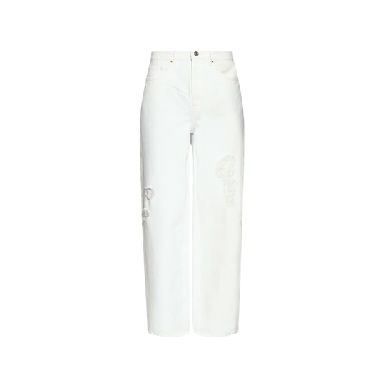 AllSaints - Boyfriend Jeans - Vit - Dam - Storlek: W28,W27,W31,W26,W30,W29