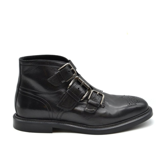 Dolce & Gabbana - Boots - Svart - Herr - Storlek: 40 EU