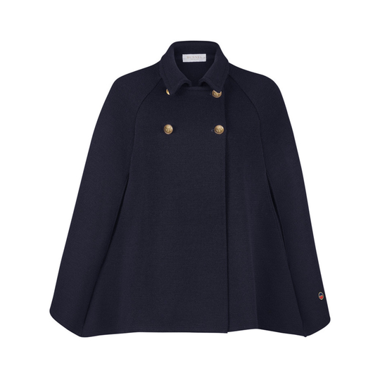 Busnel - Capes och Ponchos - Blå - Dam - Storlek: L,M,S