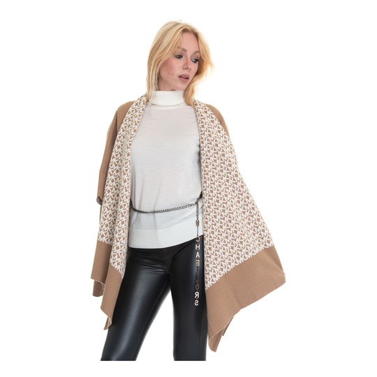 Michael Kors - Capes och Ponchos - Beige - Dam - Storlek: S/M,L/Xl