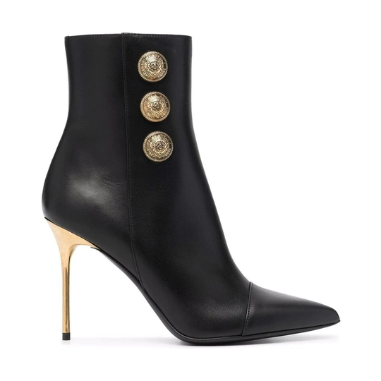Balmain - Boots - Svart - Dam - Storlek: 40 Eu,37 Eu,39 Eu,41 Eu,36 Eu,37 1/2 Eu,38 Eu,38 1/2 EU