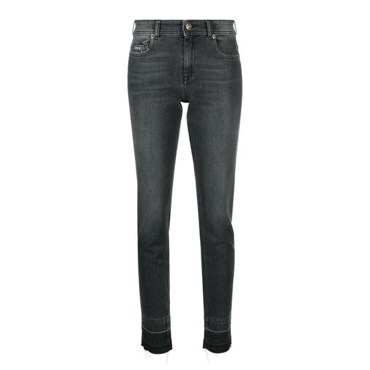 Versace Jeans Couture - Skinny Jeans - Grå - Dam - Storlek: W27,W29,W26