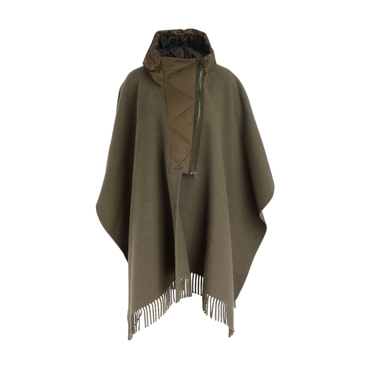 Dondup - Capes och Ponchos - Grön - Dam - Storlek: ONE Size