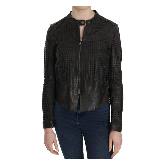 Dolce & Gabbana - Läderjackor - Svart - Dam - Storlek: S,Xs