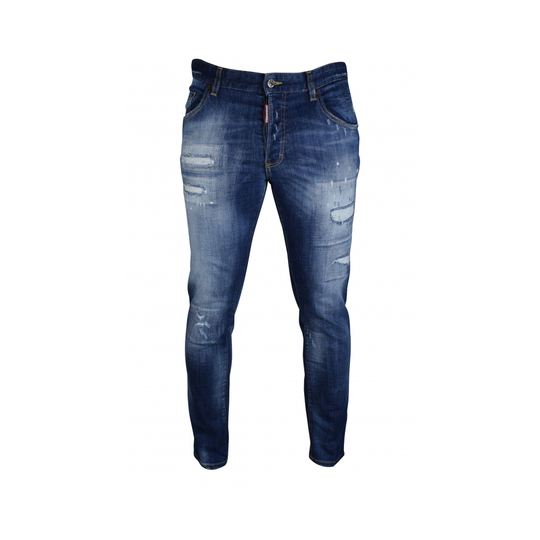 Dsquared2 - Jeans - Blå - Herr - Storlek: 2Xl,Xl,L,M,S,Xs,3Xl