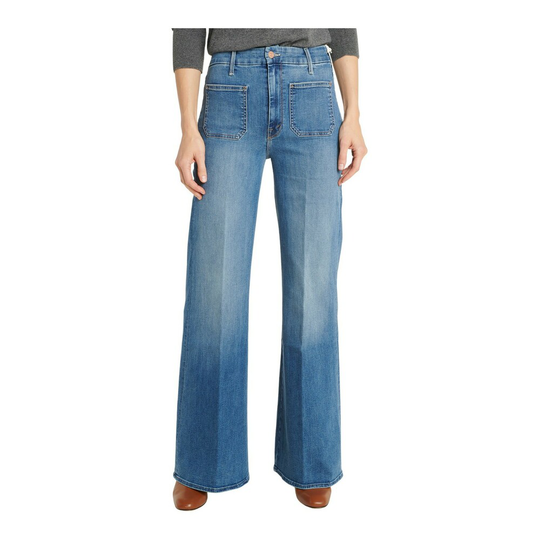 Mother - Flare Jeans - Blå - Dam - Storlek: W30,W27,W25,W23,W24,W28,W29,W26